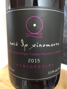 Thymiopoulos Rosé De Xinomavro Xinomavro 2016